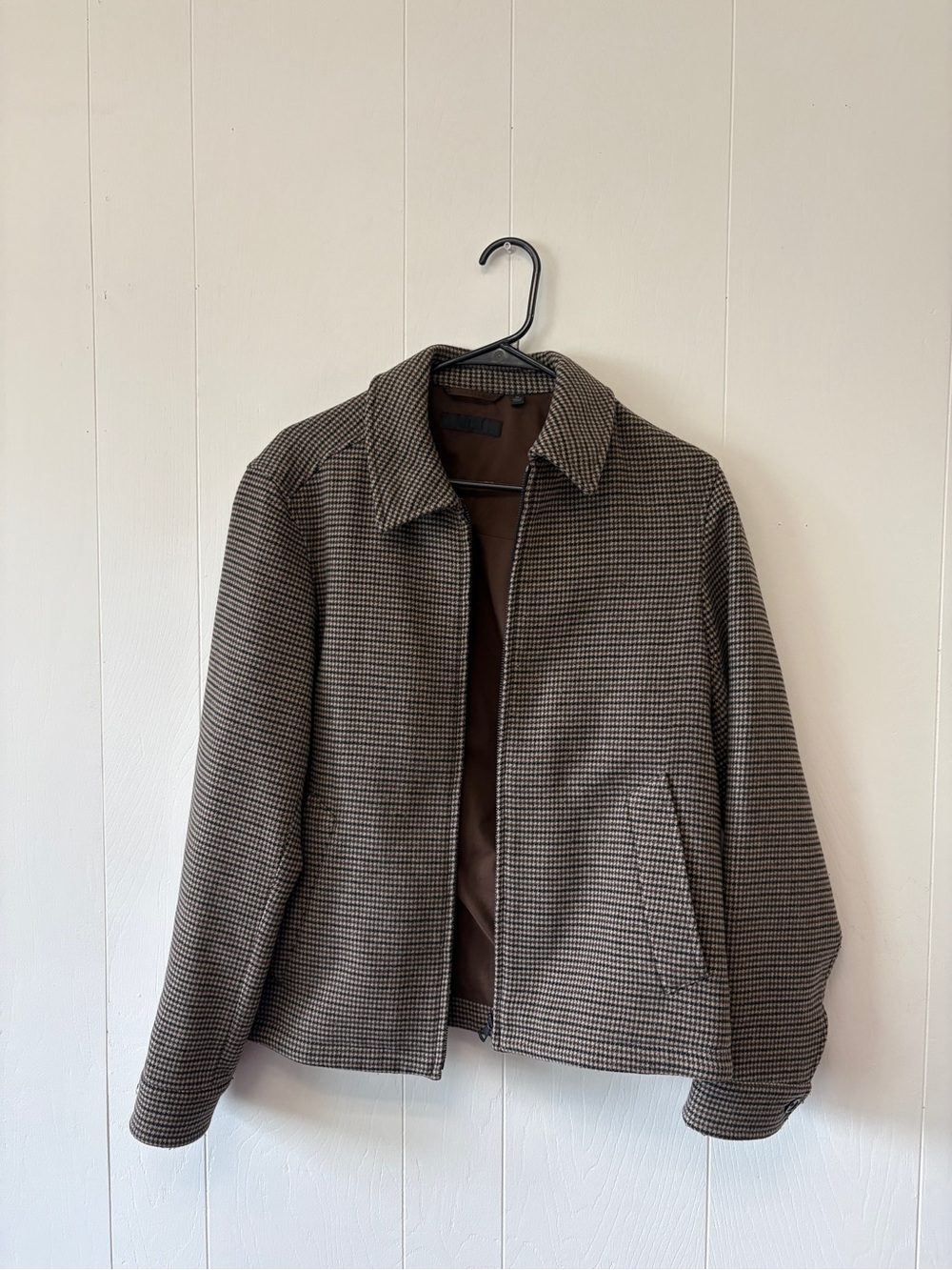 Uniqlo zip up coat